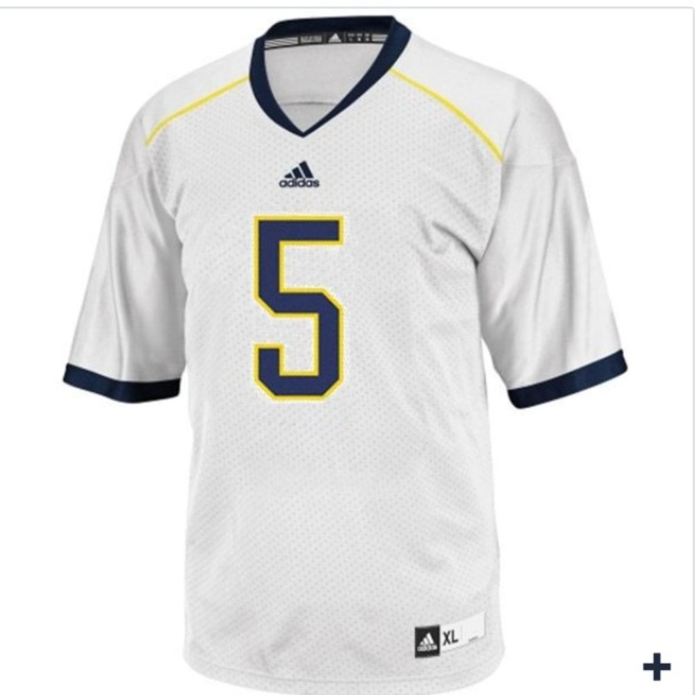 ADIDAS Men's Michigan Wolverines Football Jersey Shirt Large
